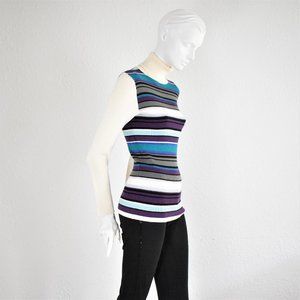 D&G Striped Turtleneck Wool Blend 34/48